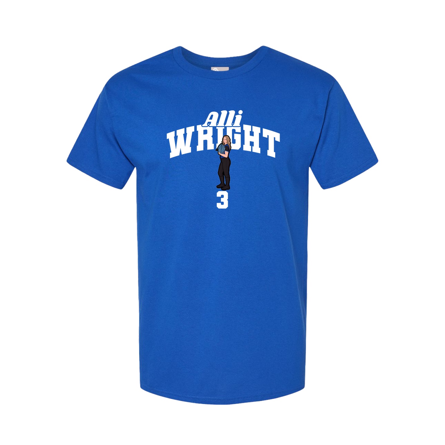 Tee — Signature Arch in Royal