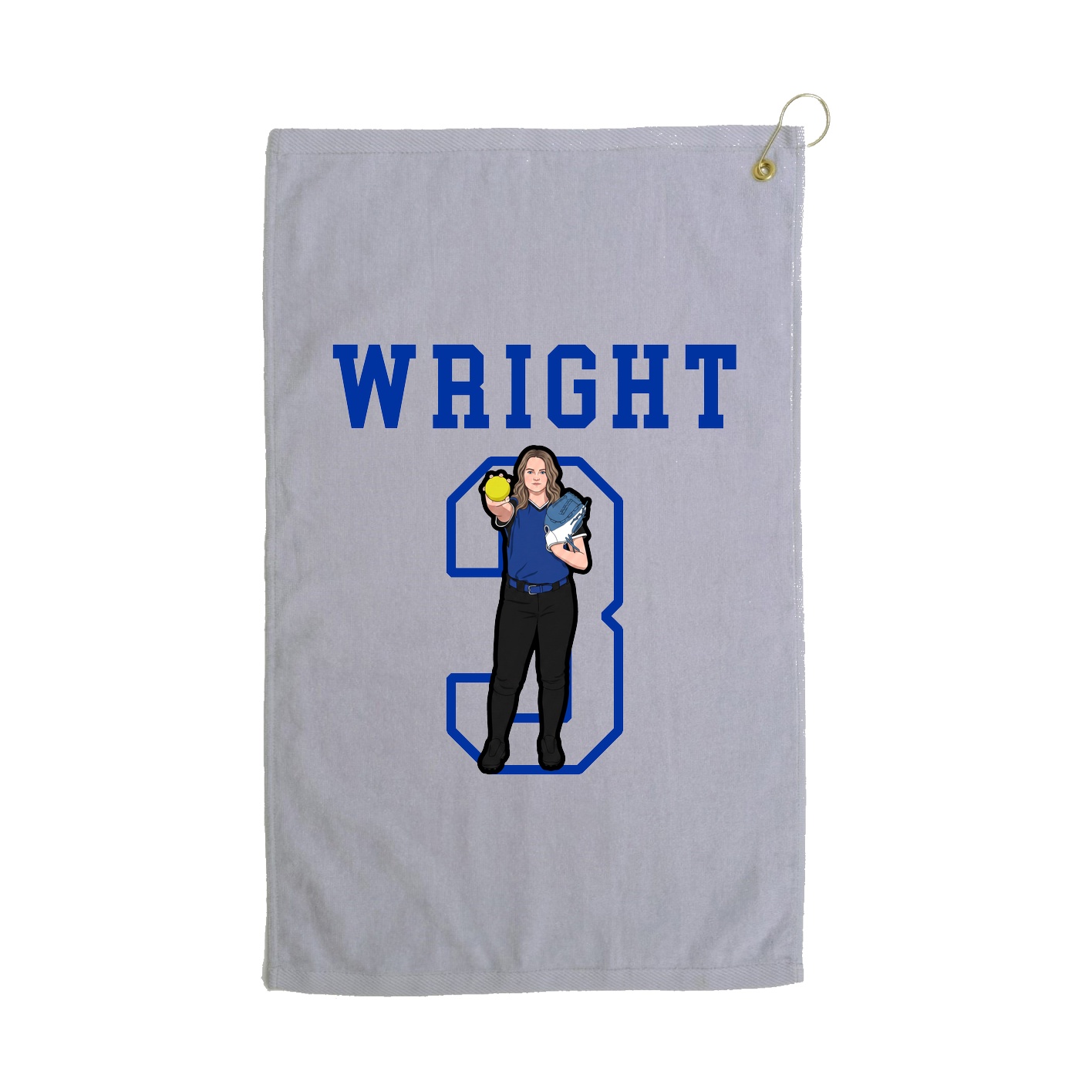 Golf Towel — Shirsey in Grey