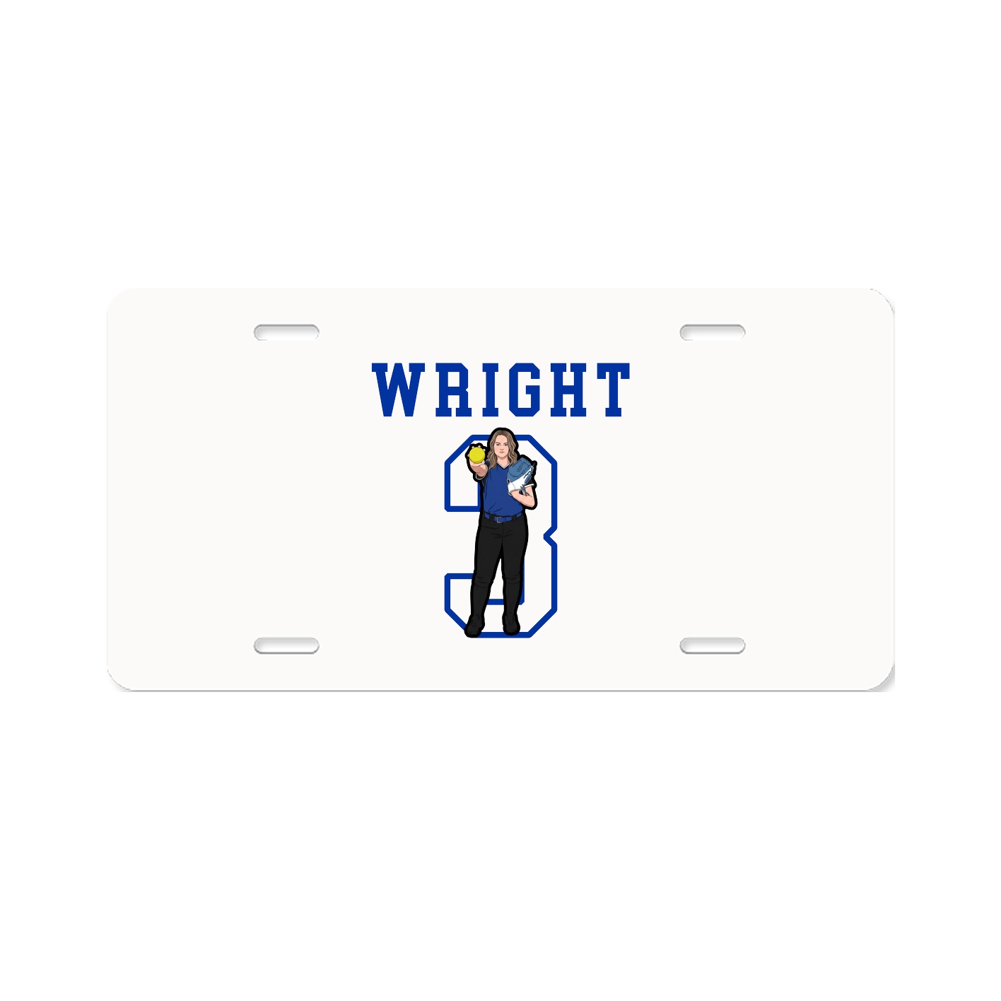 License Plate — Shirsey in Classic