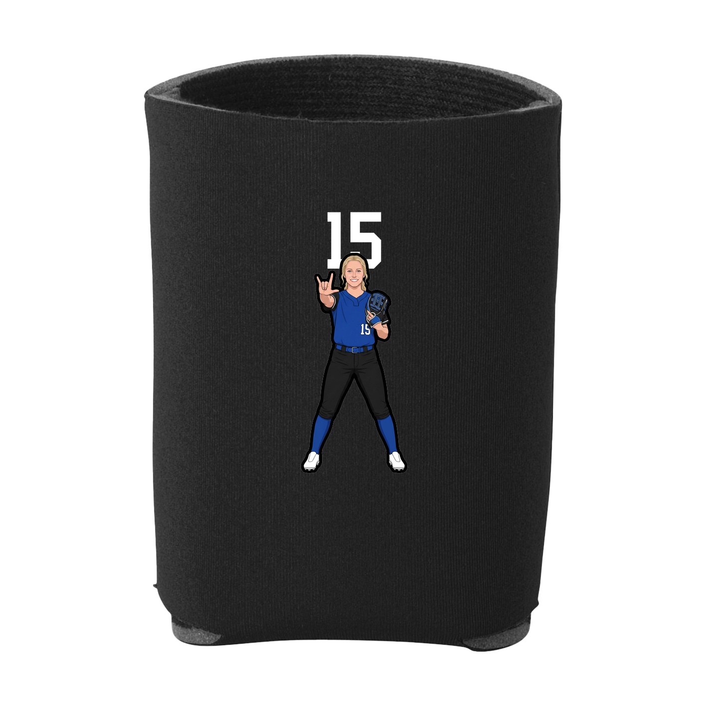 Can Holder — Number Top in Black