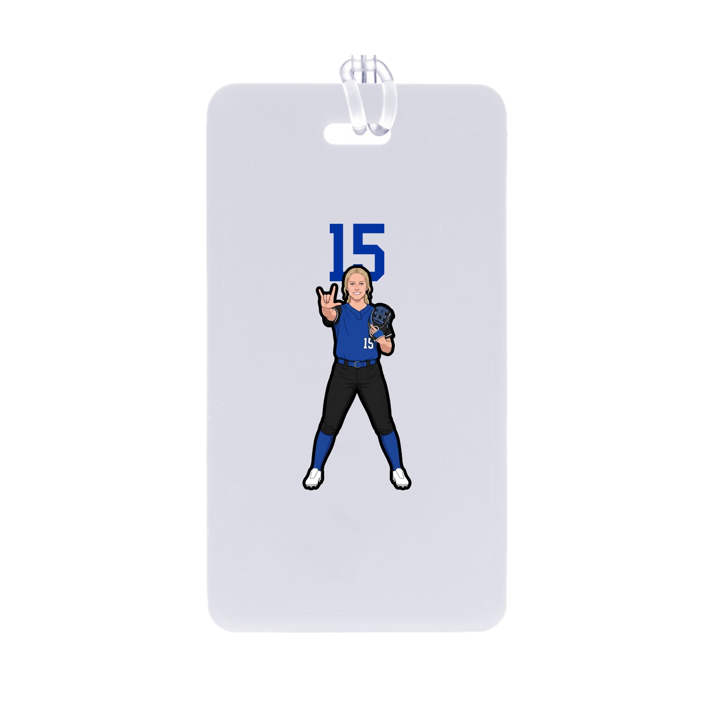 Bag Tag — Number Top in Classic