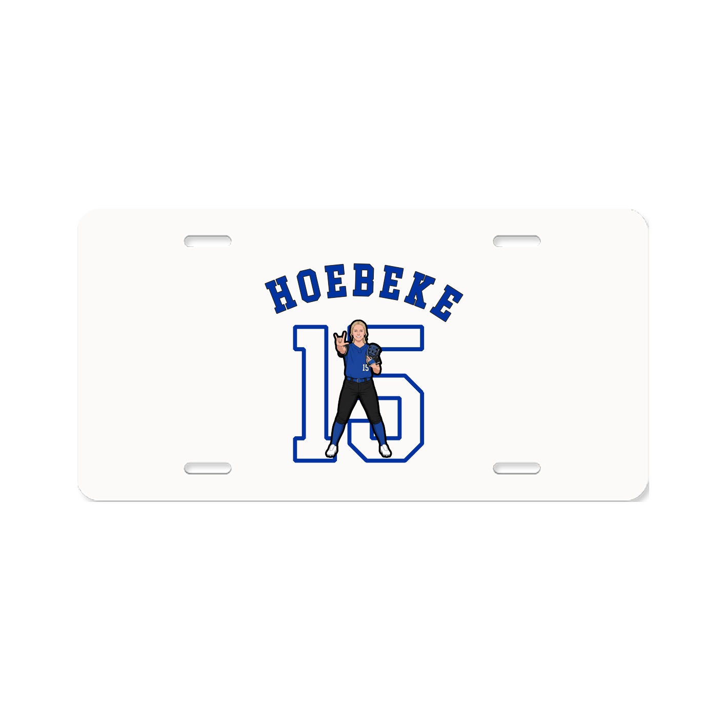 License Plate — Shirsey Arch in Classic