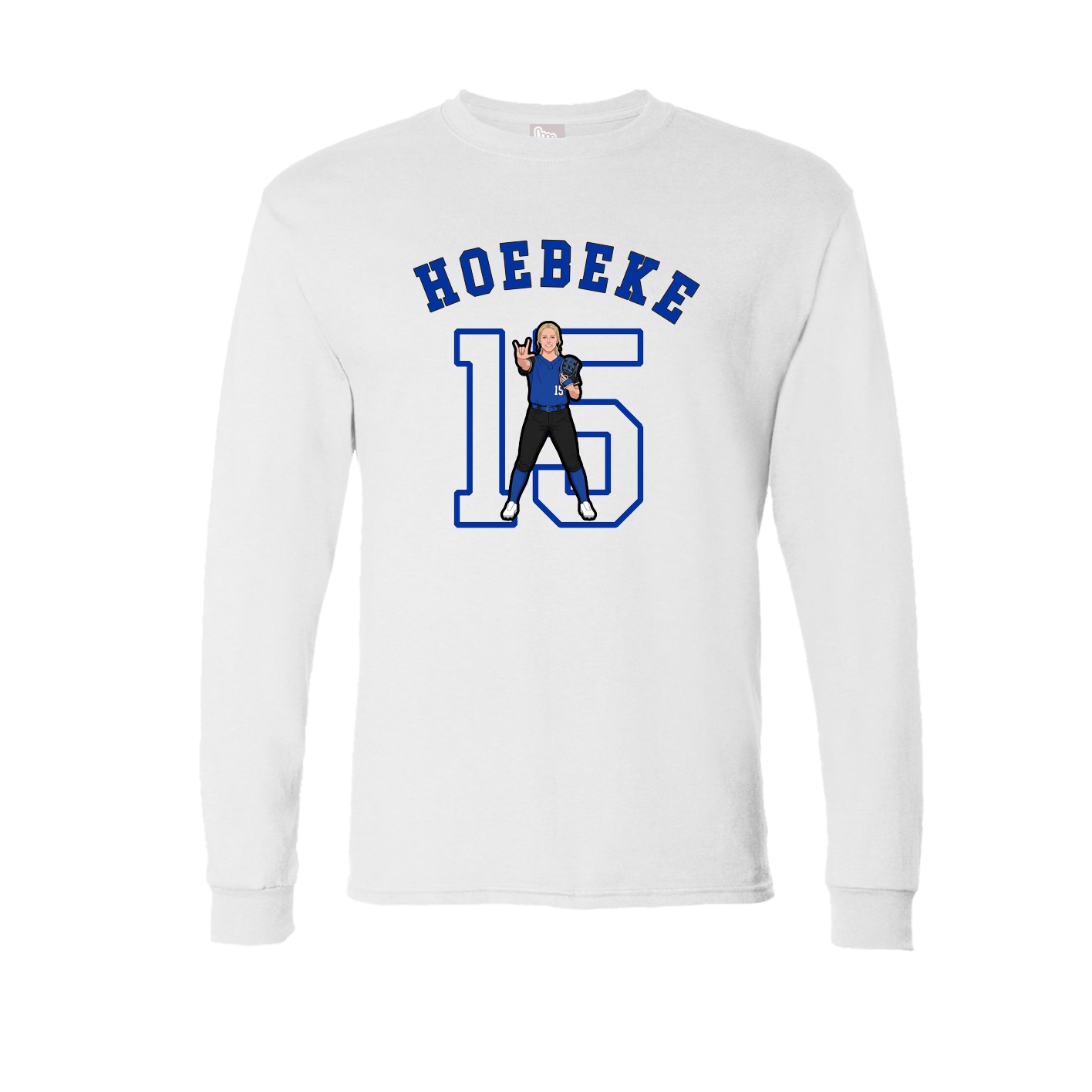 Long Sleeve Tee — Shirsey Arch in White