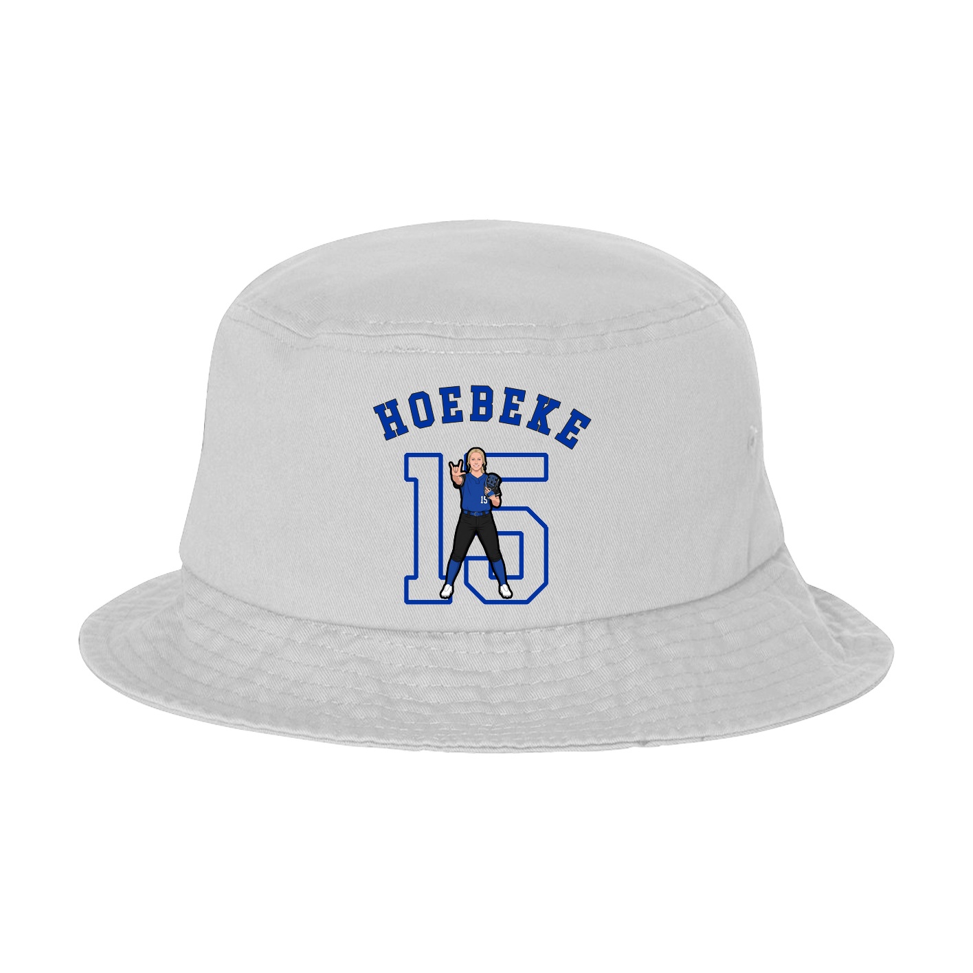 Bucket Cap — Shirsey Arch in White