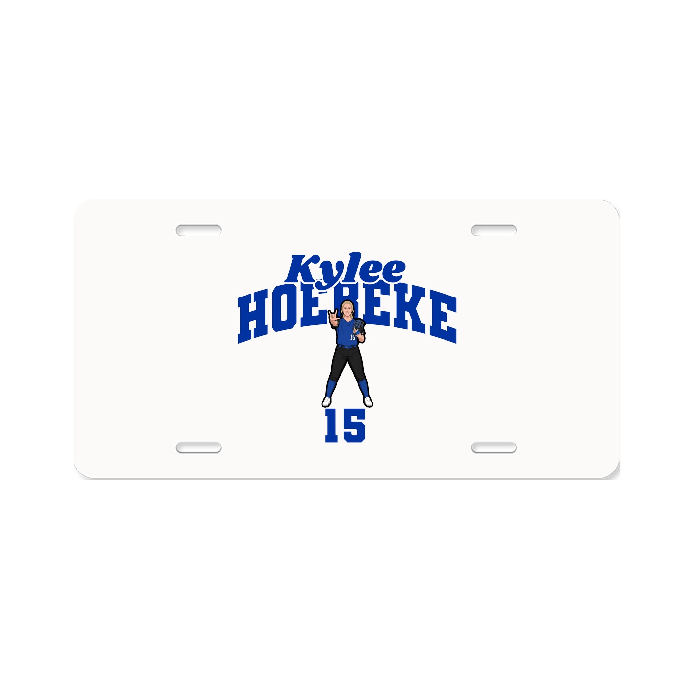 License Plate — Signature Arch in Classic