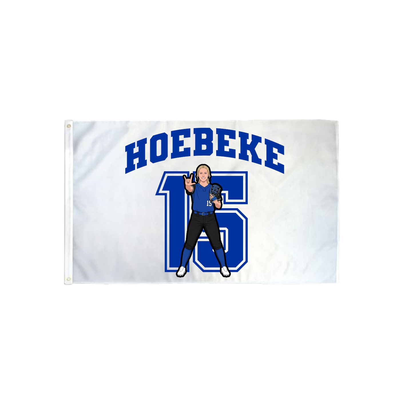 3x5 Flag — Number in Classic