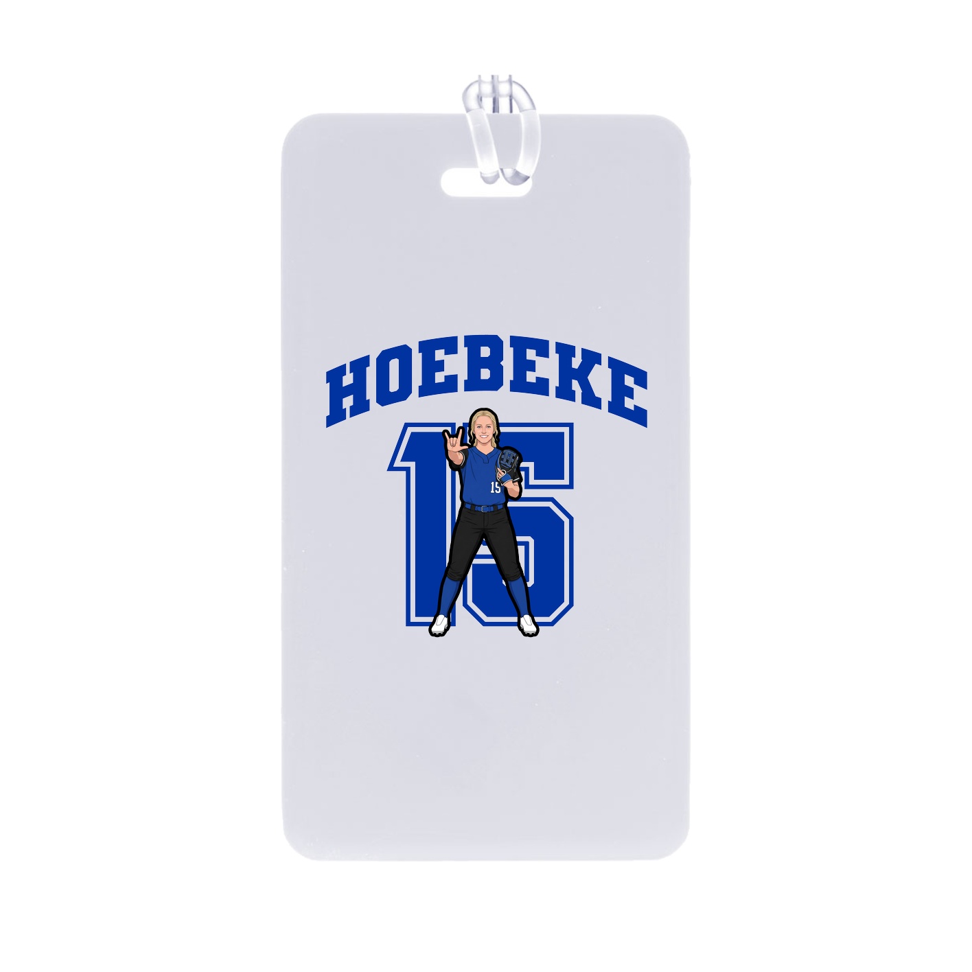 Bag Tag — Number in Classic