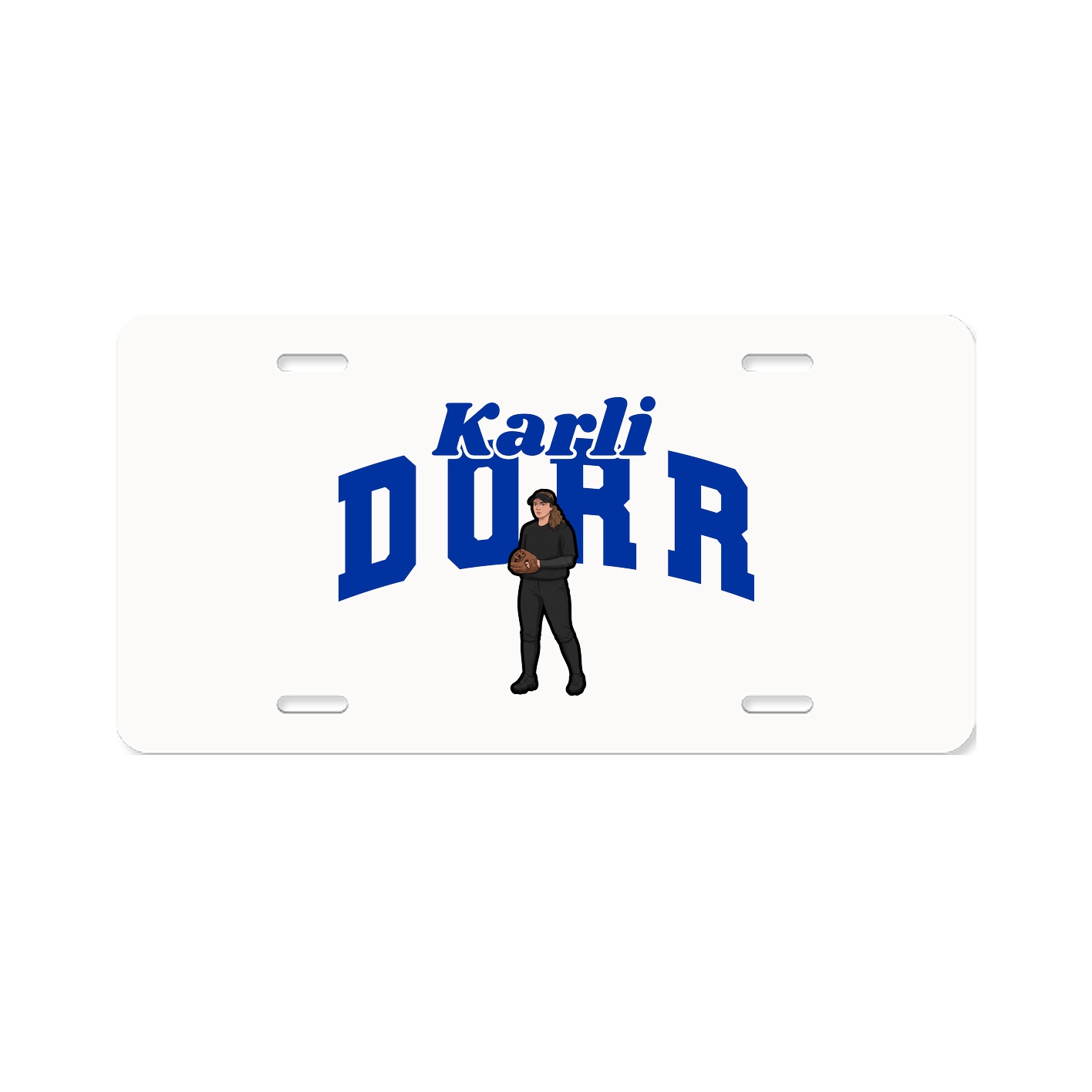 License Plate — Signature Arch in Classic