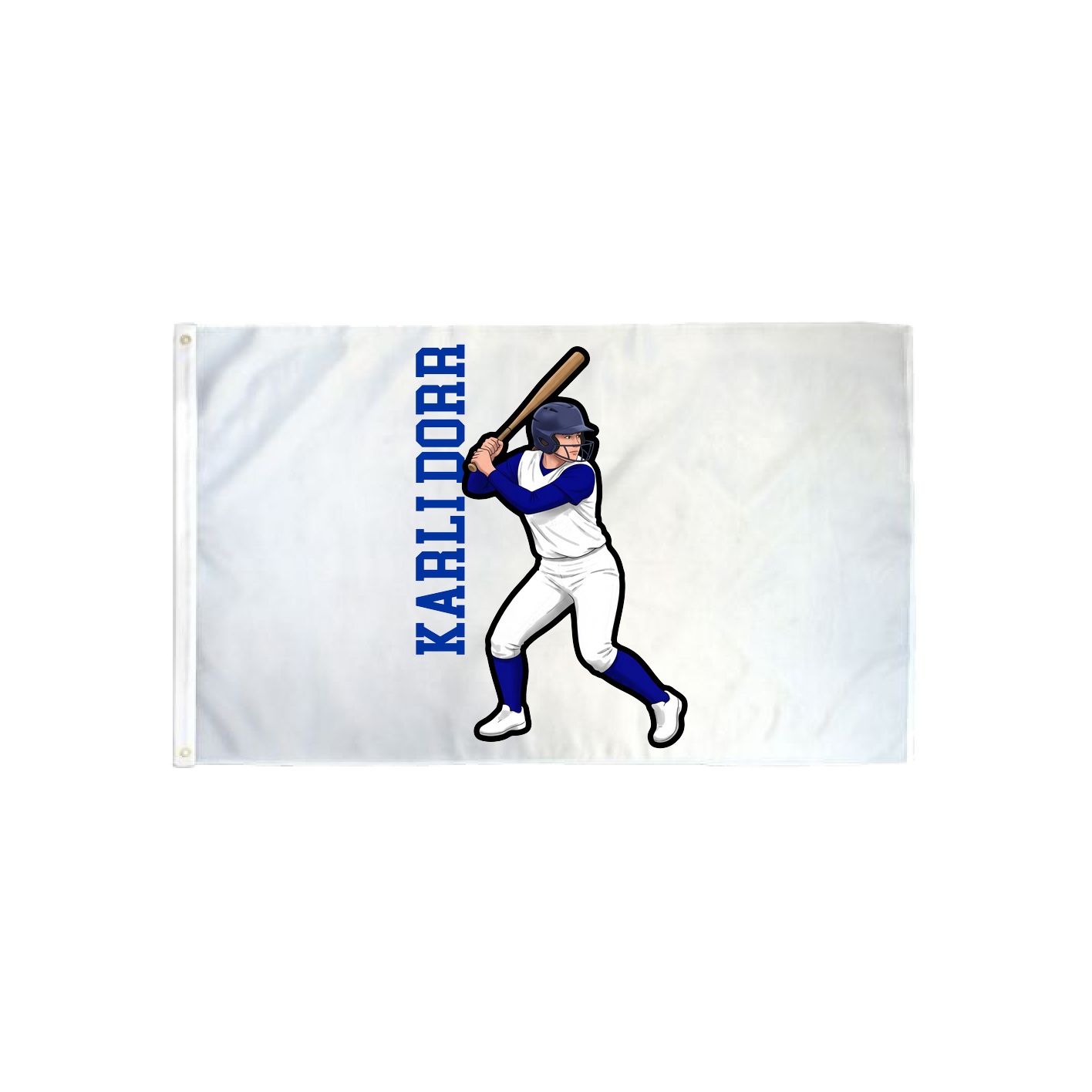 3x5 Flag — Name Vertical in Classic