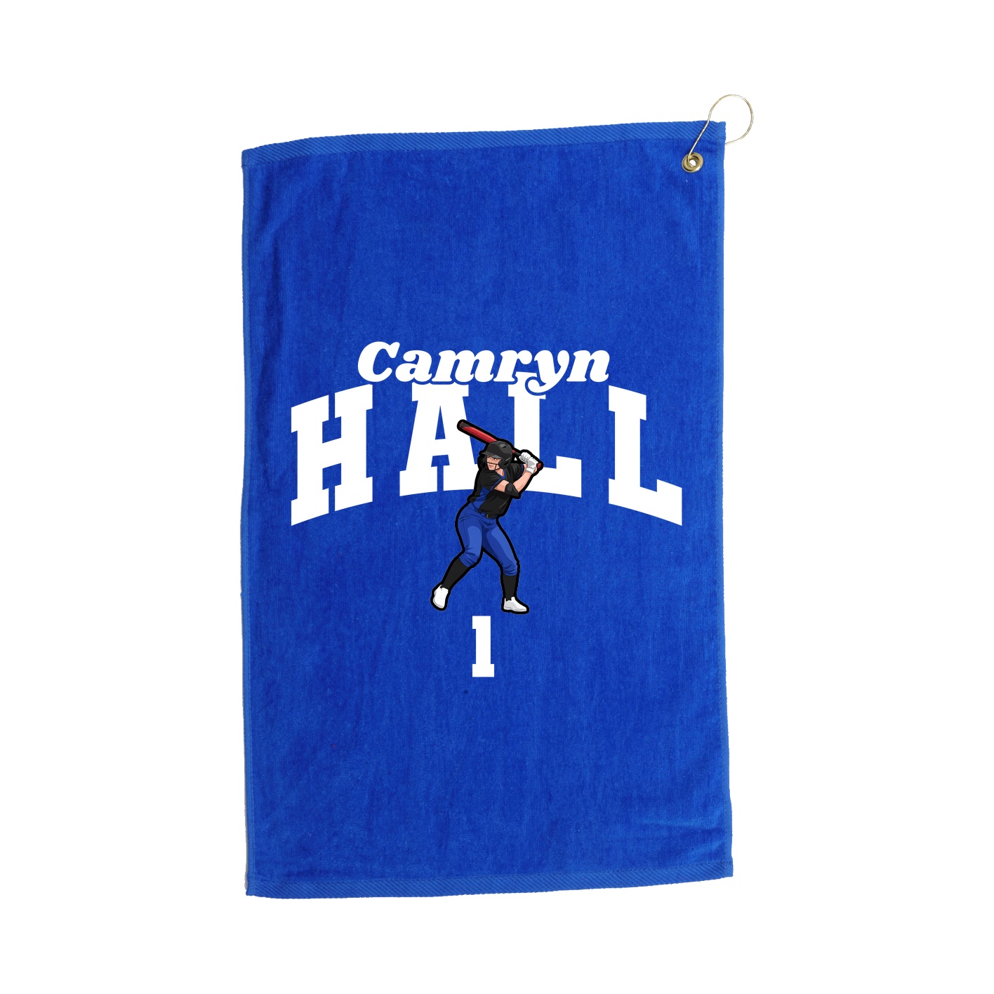 Golf Towel — Signature Arch in Royal