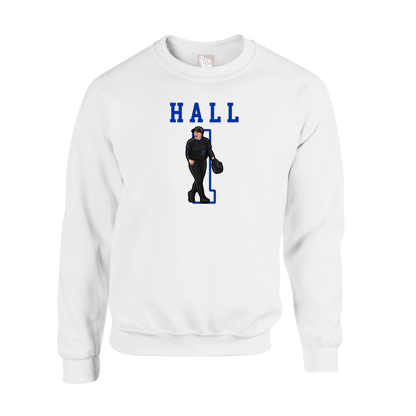 Fleece Crew — Shirsey in White