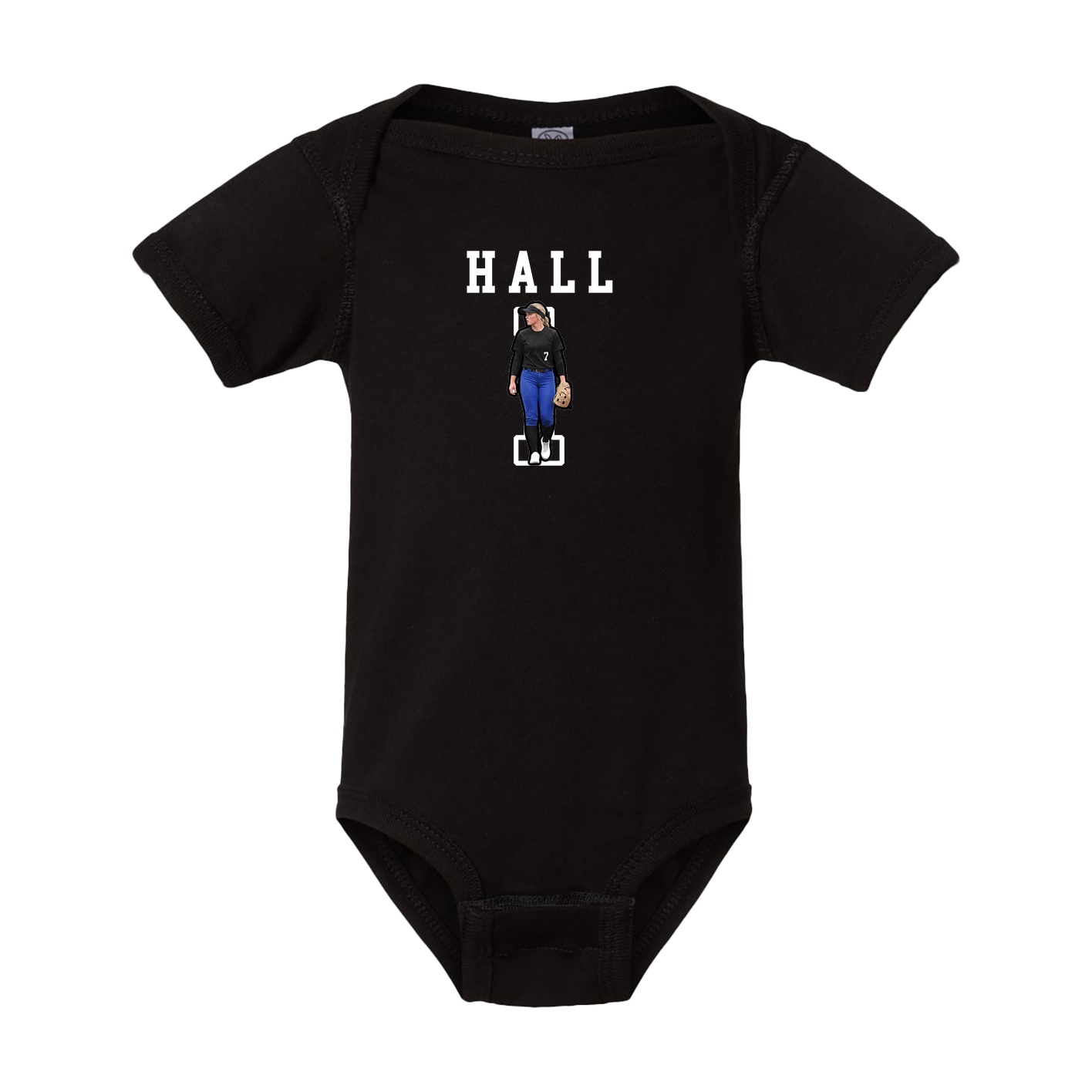 Baby Onesie — Shirsey in Black