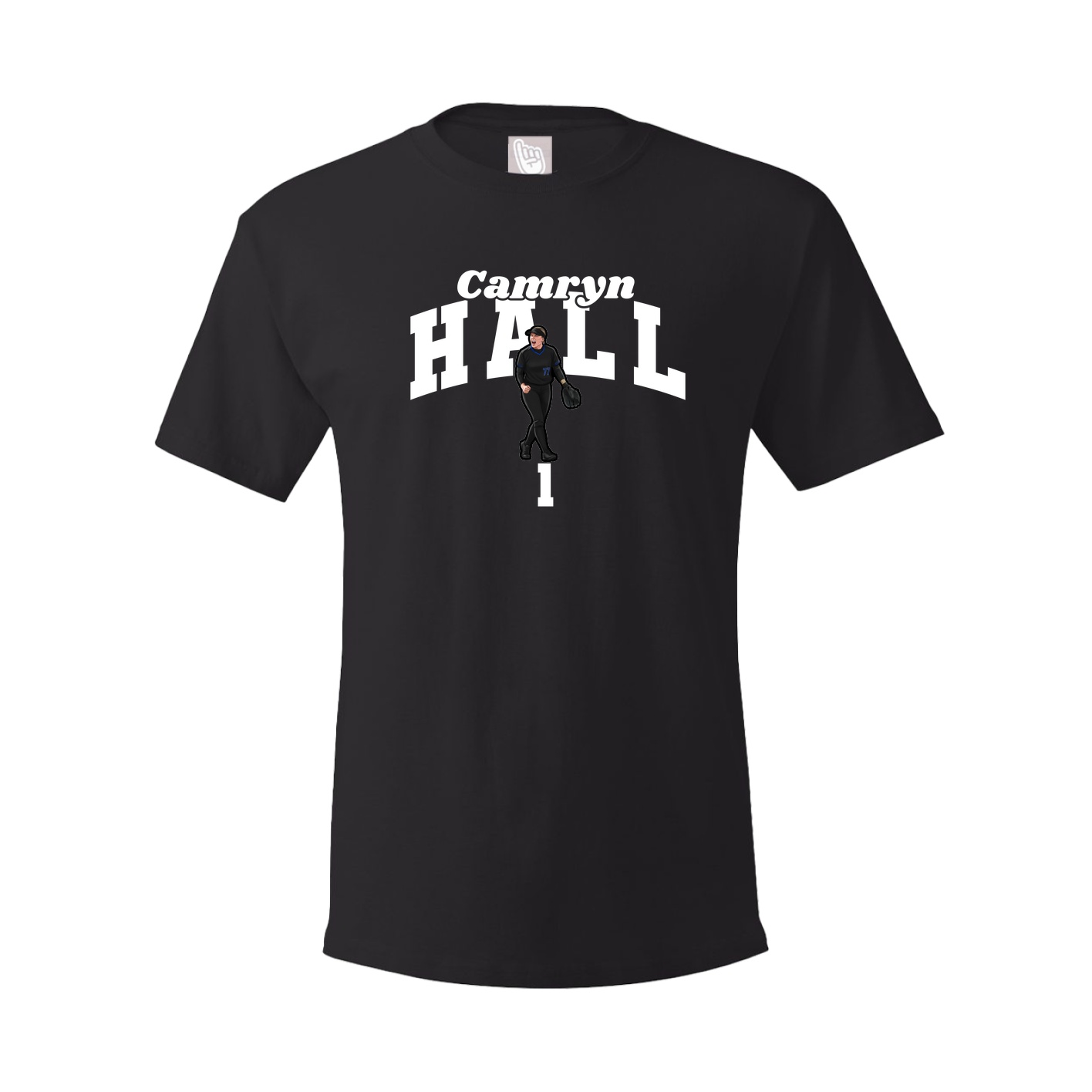 Tee — Signature Arch in Black