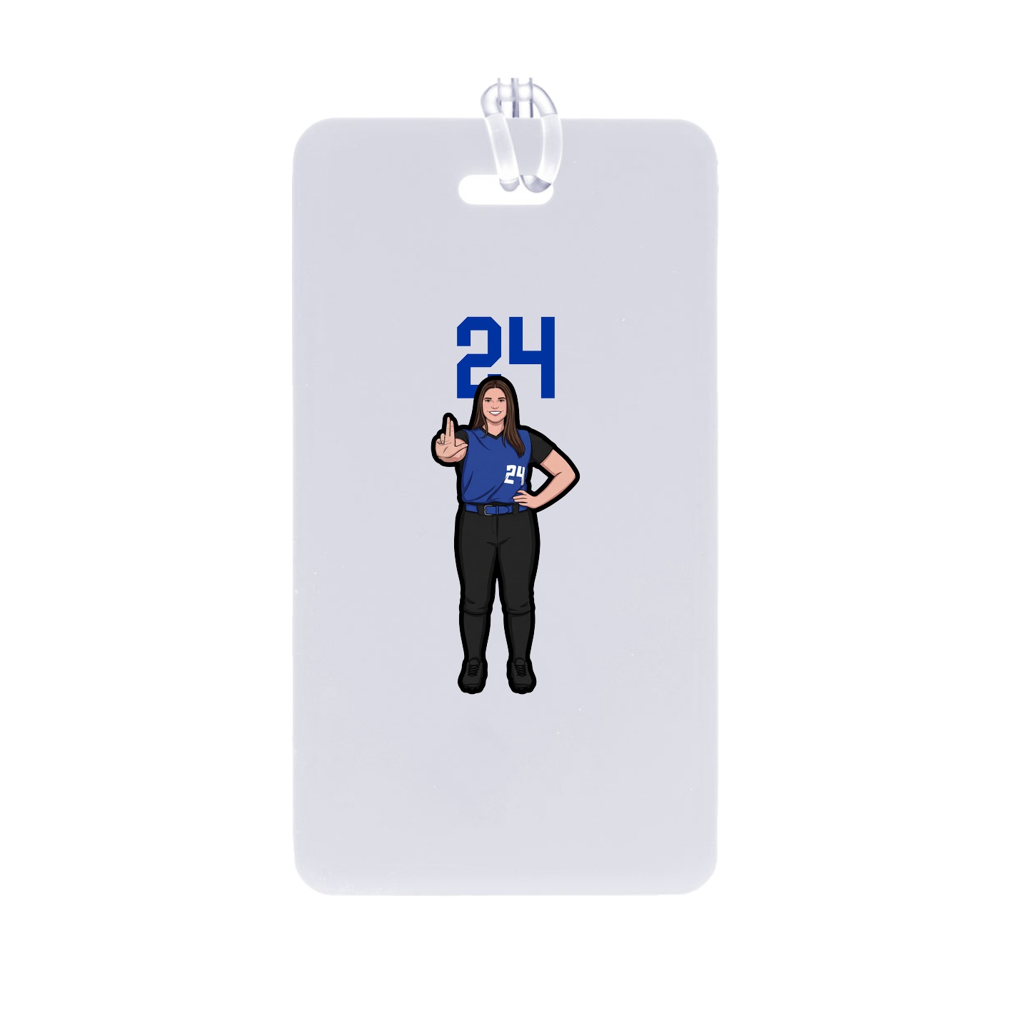 Bag Tag — Number Top in Classic