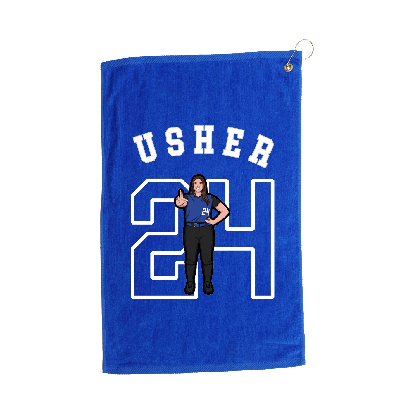 Golf Towel — Shirsey Arch in Royal