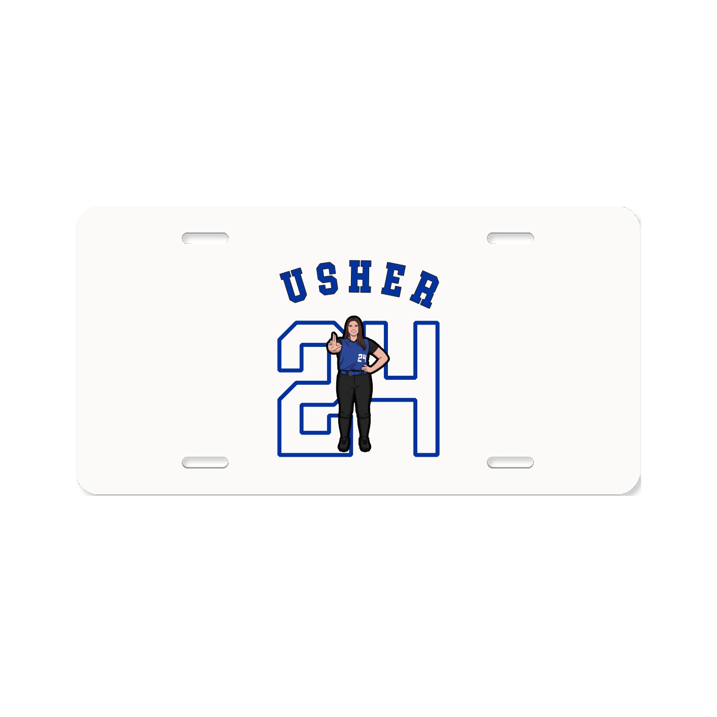 License Plate — Shirsey Arch in Classic