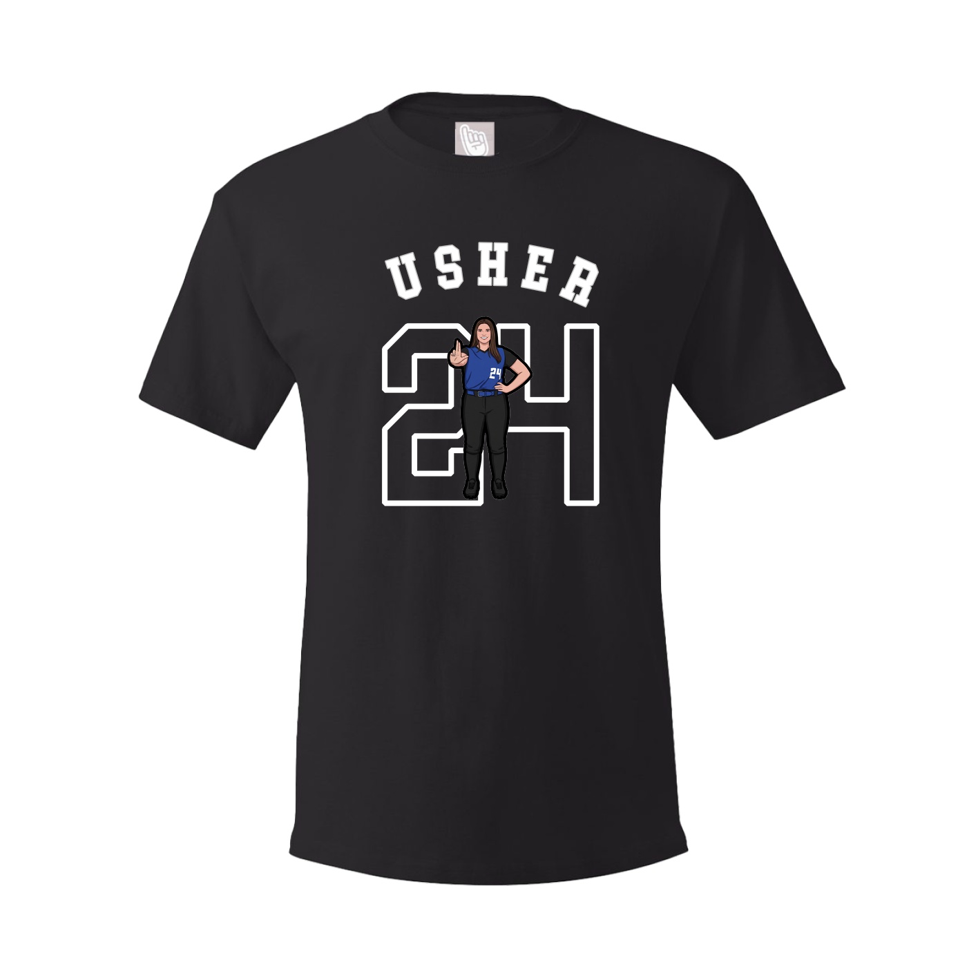 Tee — Shirsey Arch in Black