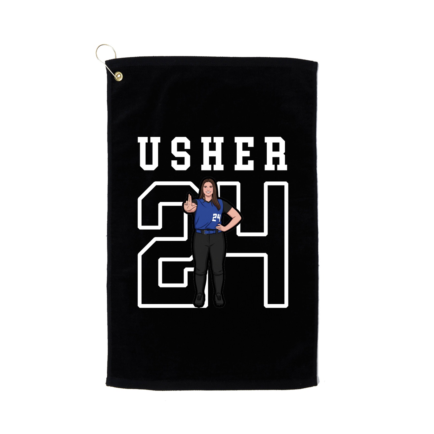 Golf Towel — Shirsey in Black