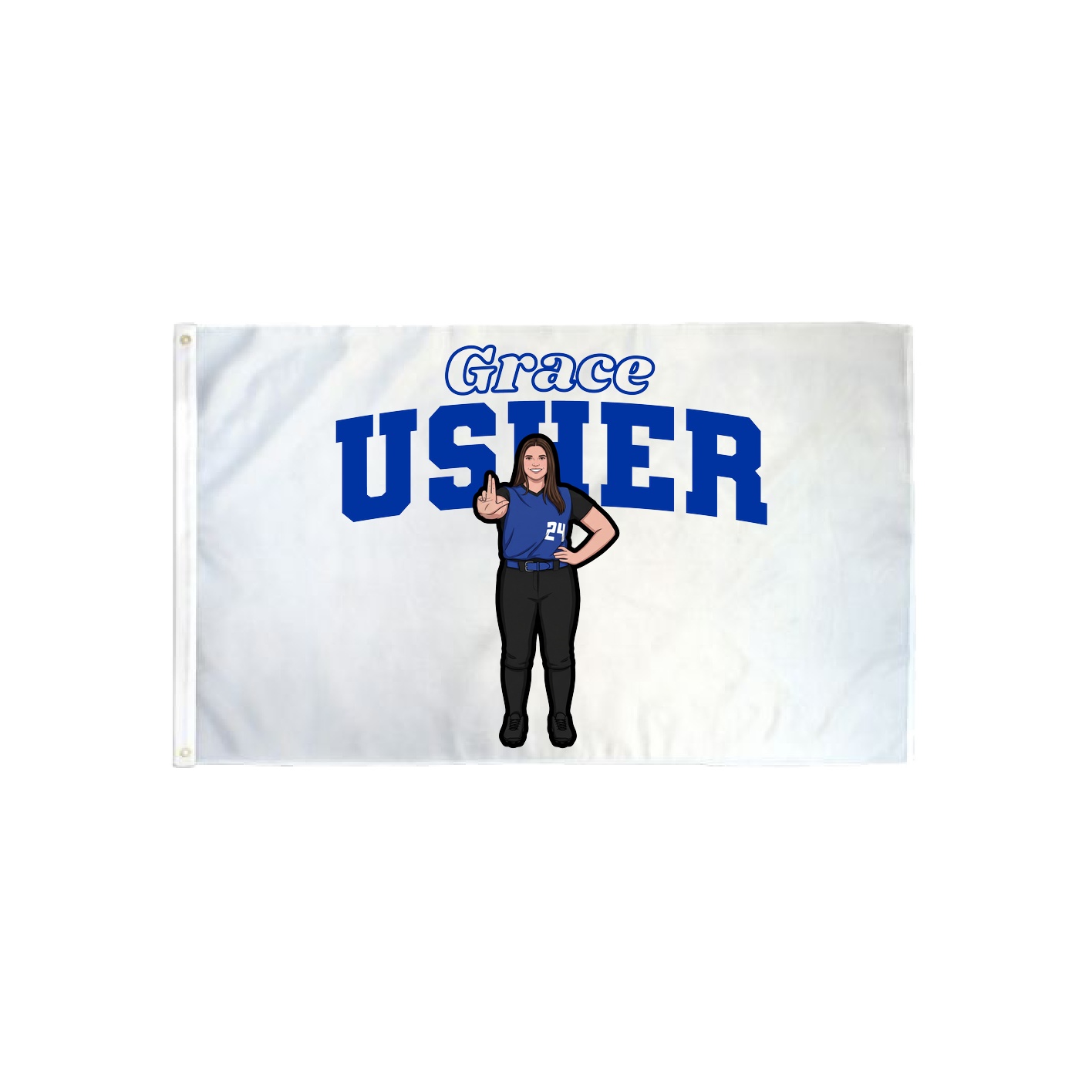 3x5 Flag — Name Arch in Classic