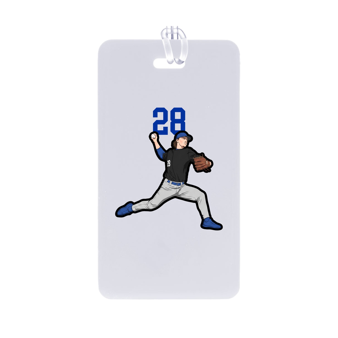 Bag Tag — Number Top in Classic