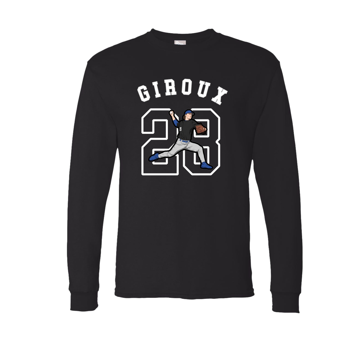 Long Sleeve Tee — Shirsey Arch in Black