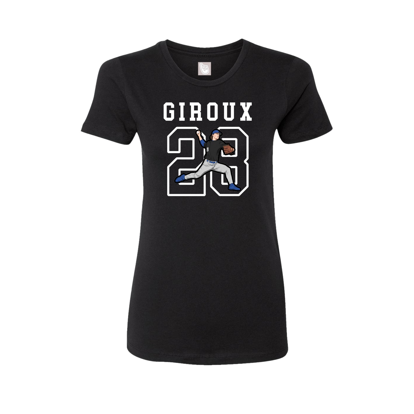 Fitted Women's Tee — Shirsey in Black