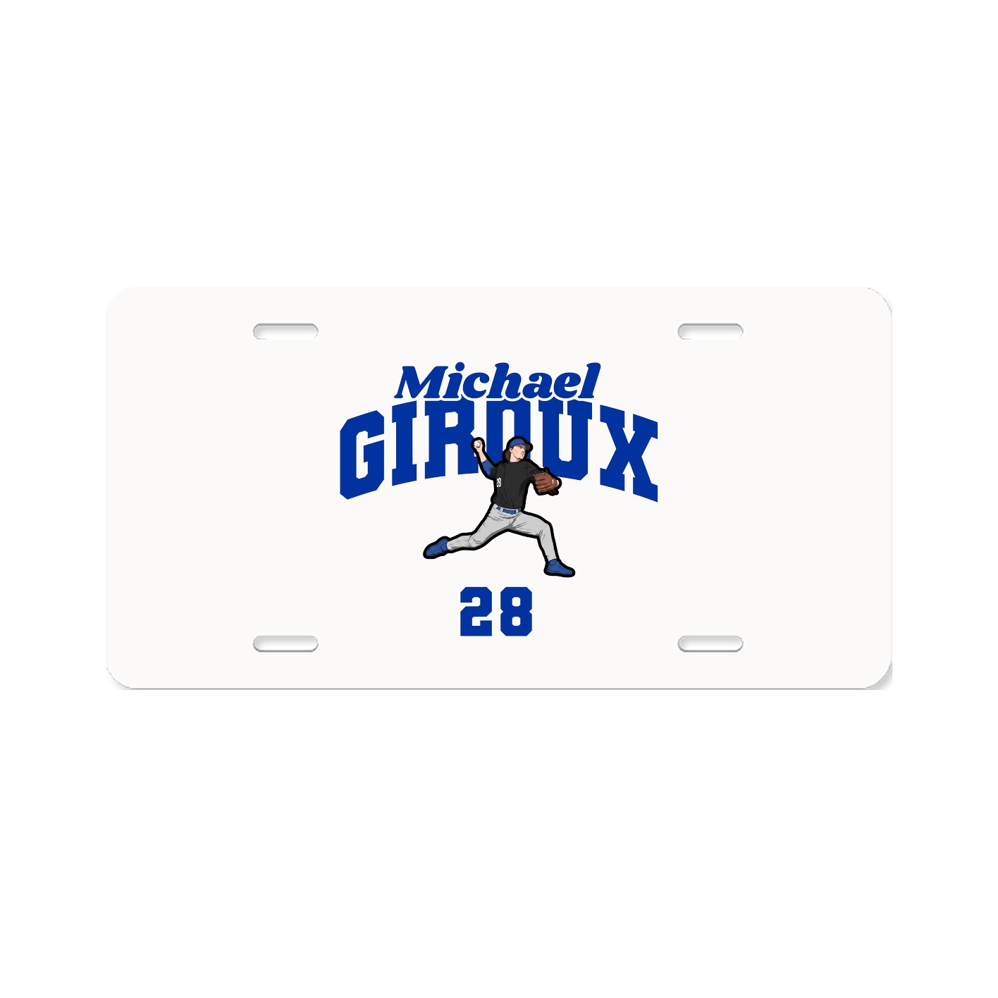 License Plate — Signature Arch in Classic