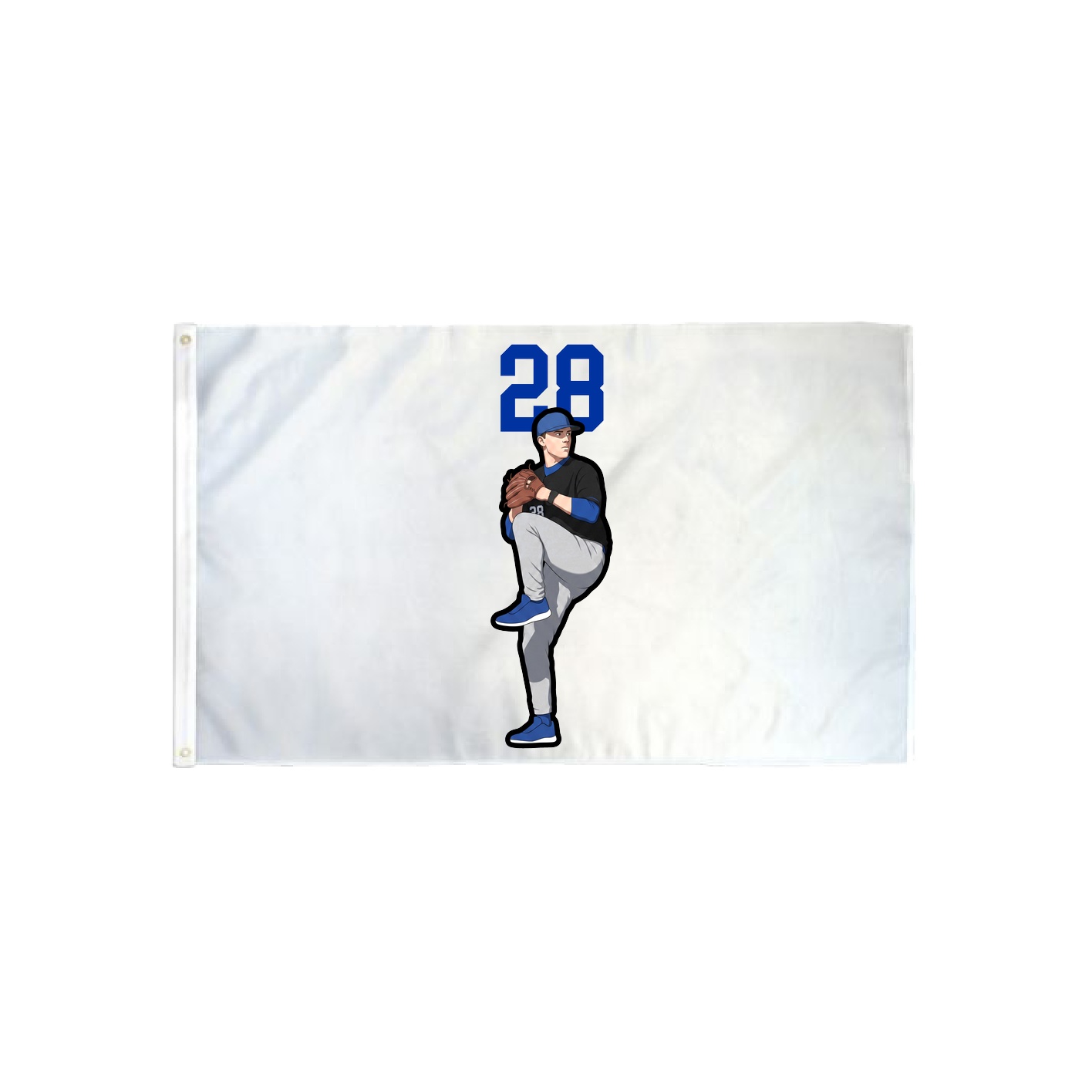 3x5 Flag — Number Top in Classic