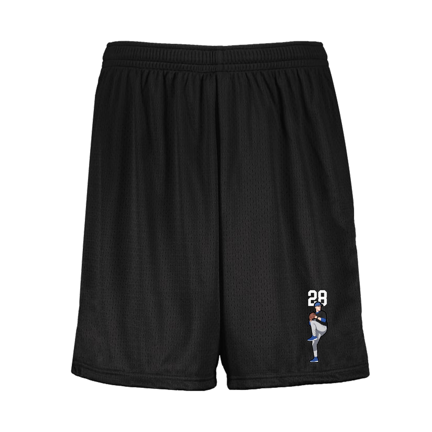 Shorts — Number Top in Black
