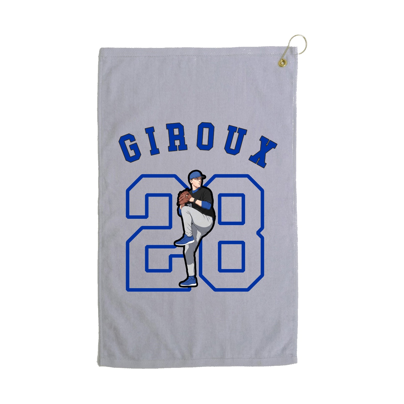 Golf Towel — Shirsey Arch in Grey