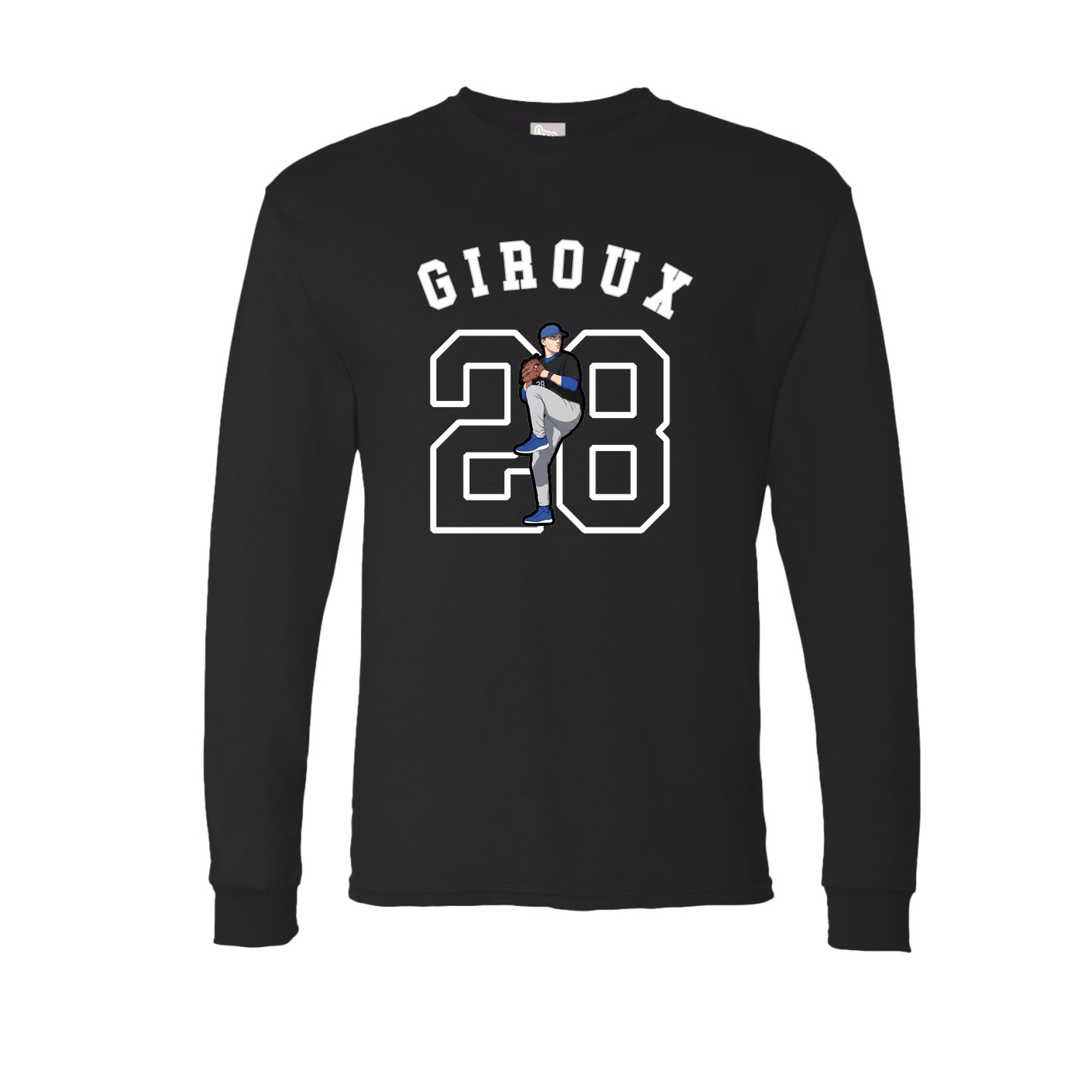 Long Sleeve Tee — Shirsey Arch in Black