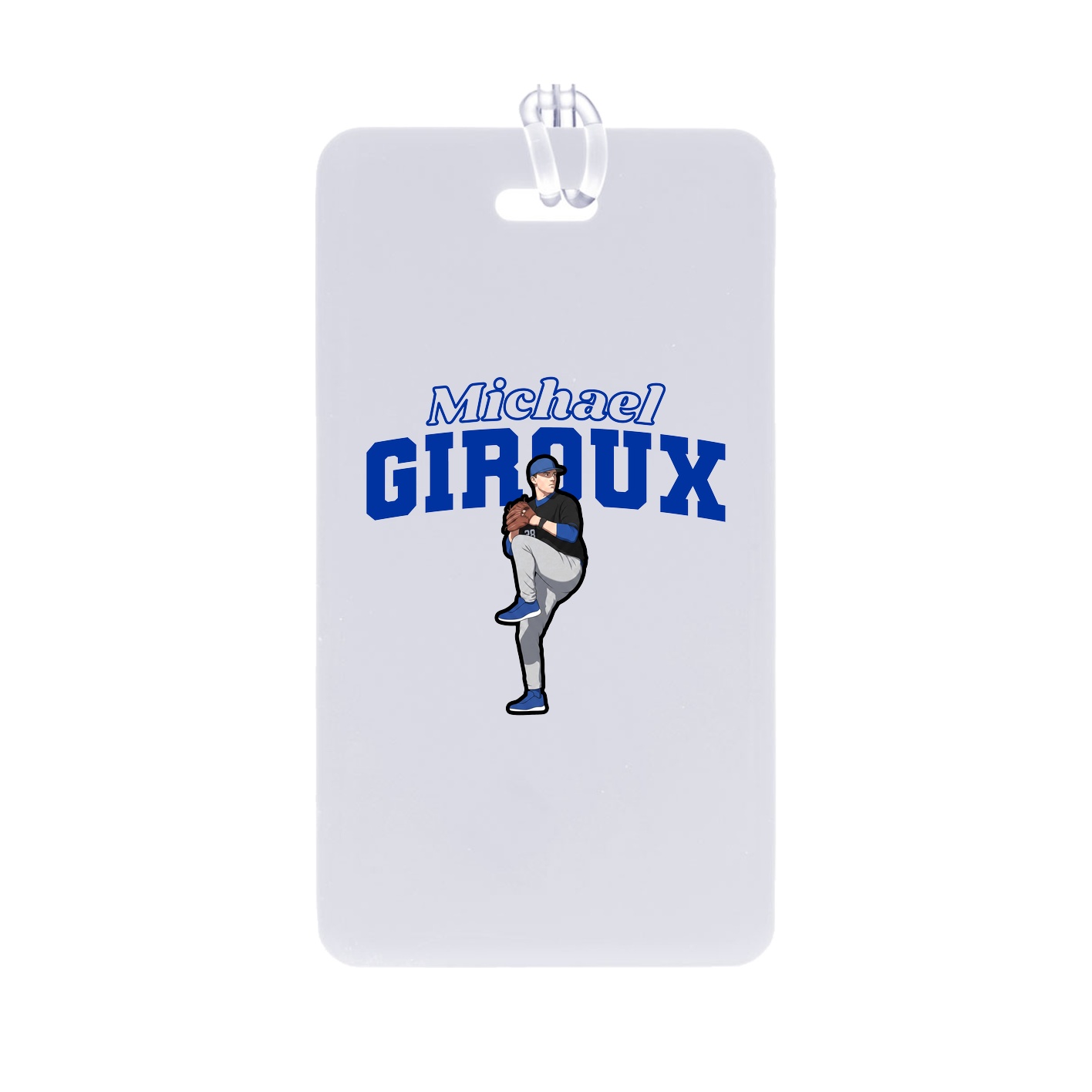Bag Tag — Name Arch in Classic