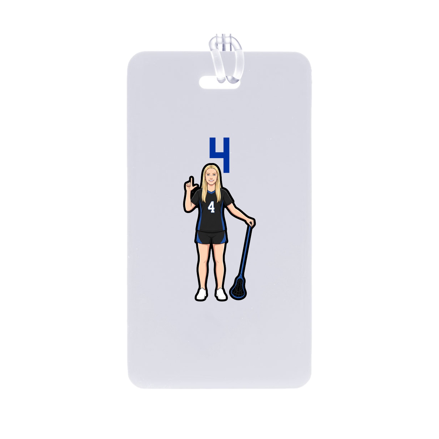 Bag Tag — Number Top in Classic