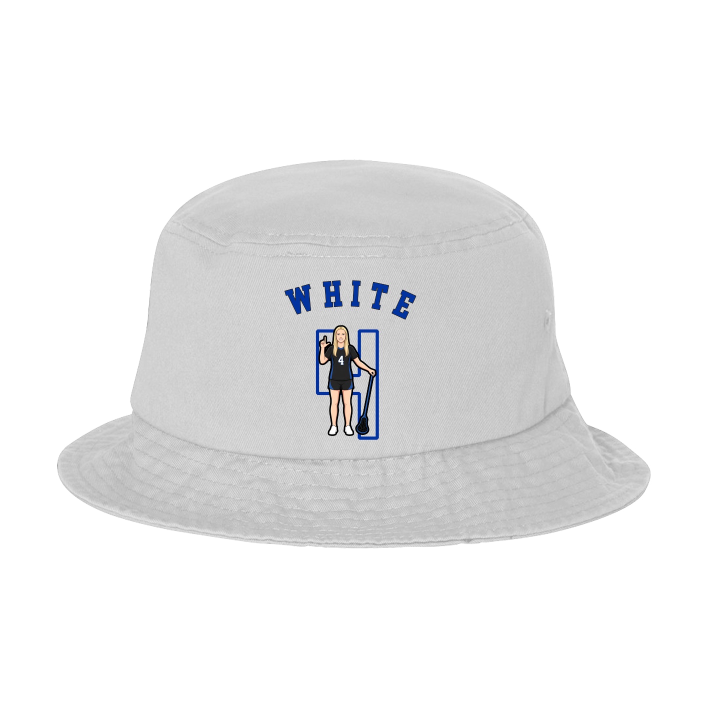 Bucket Cap — Shirsey Arch in White
