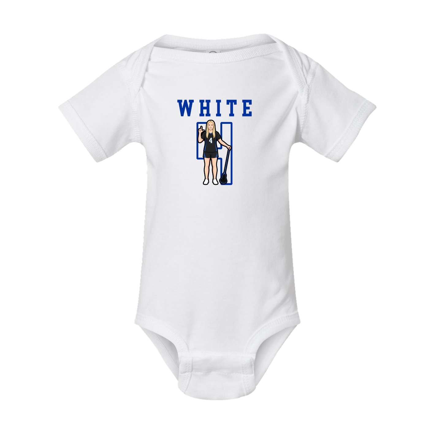 Baby Onesie — Shirsey in White
