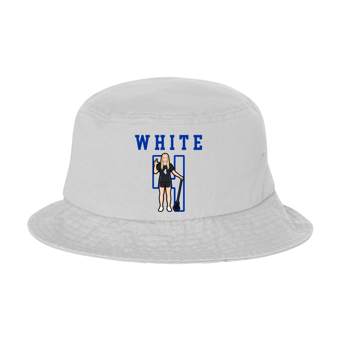 Bucket Cap — Shirsey in White