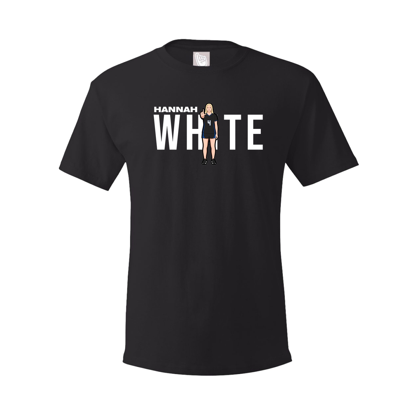 Youth Tee — Player Name in Black