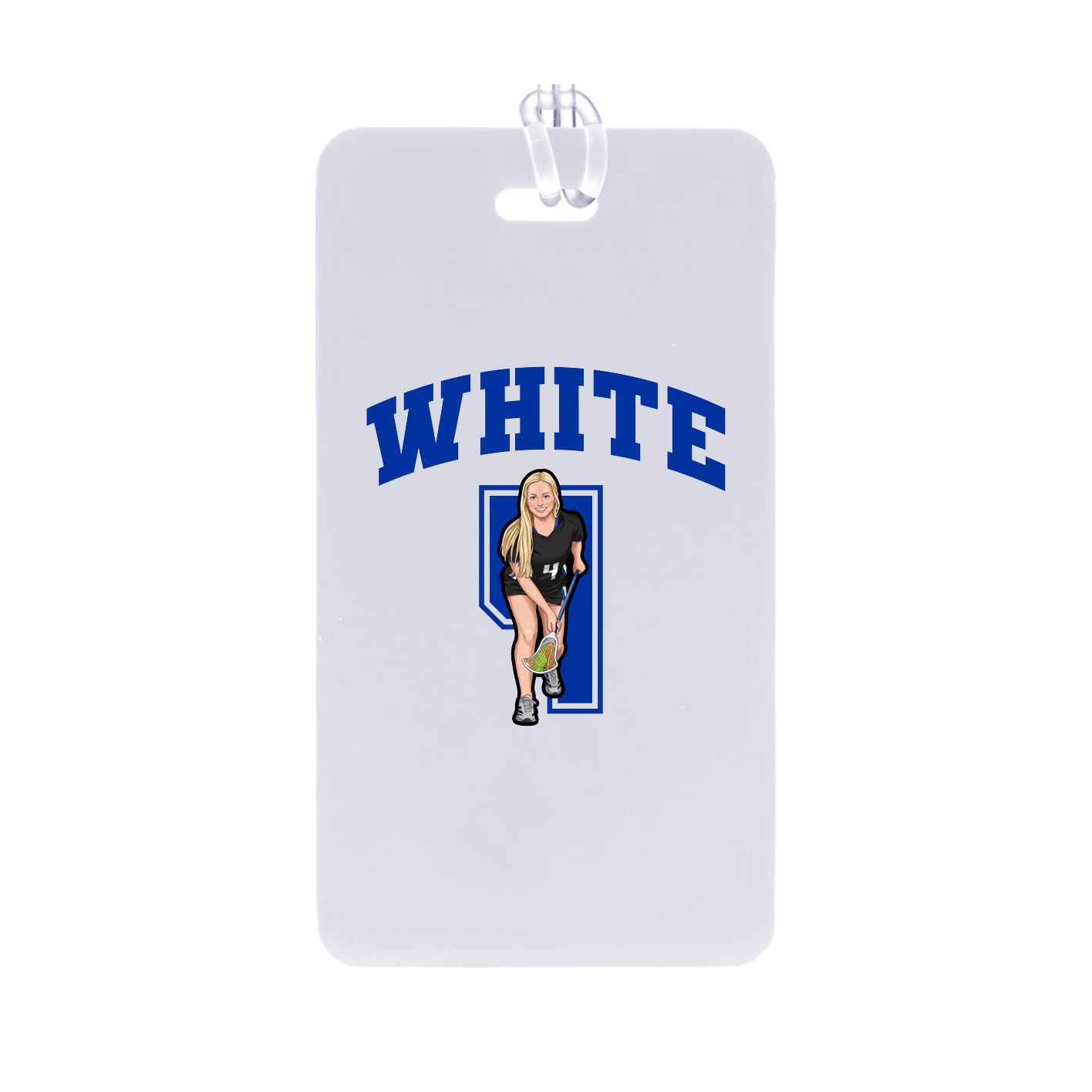 Bag Tag — Number in Classic