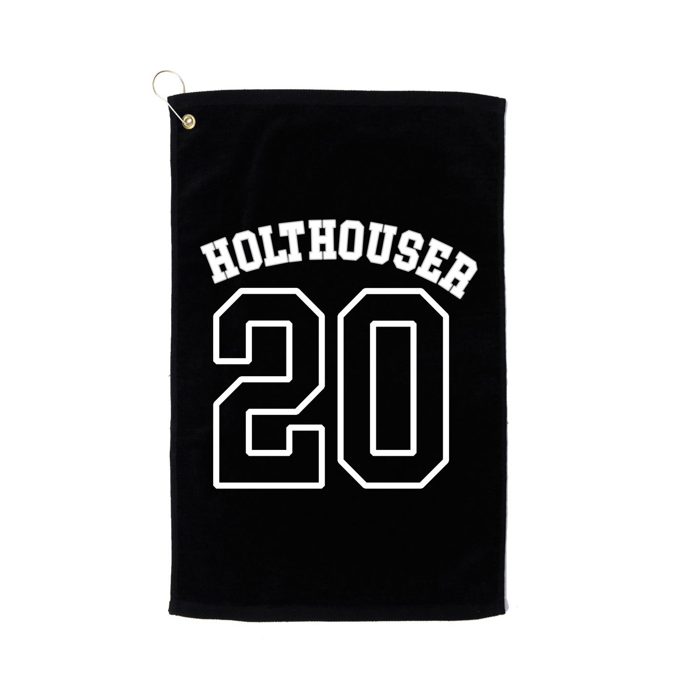 Golf Towel — Shirsey Arch in Black