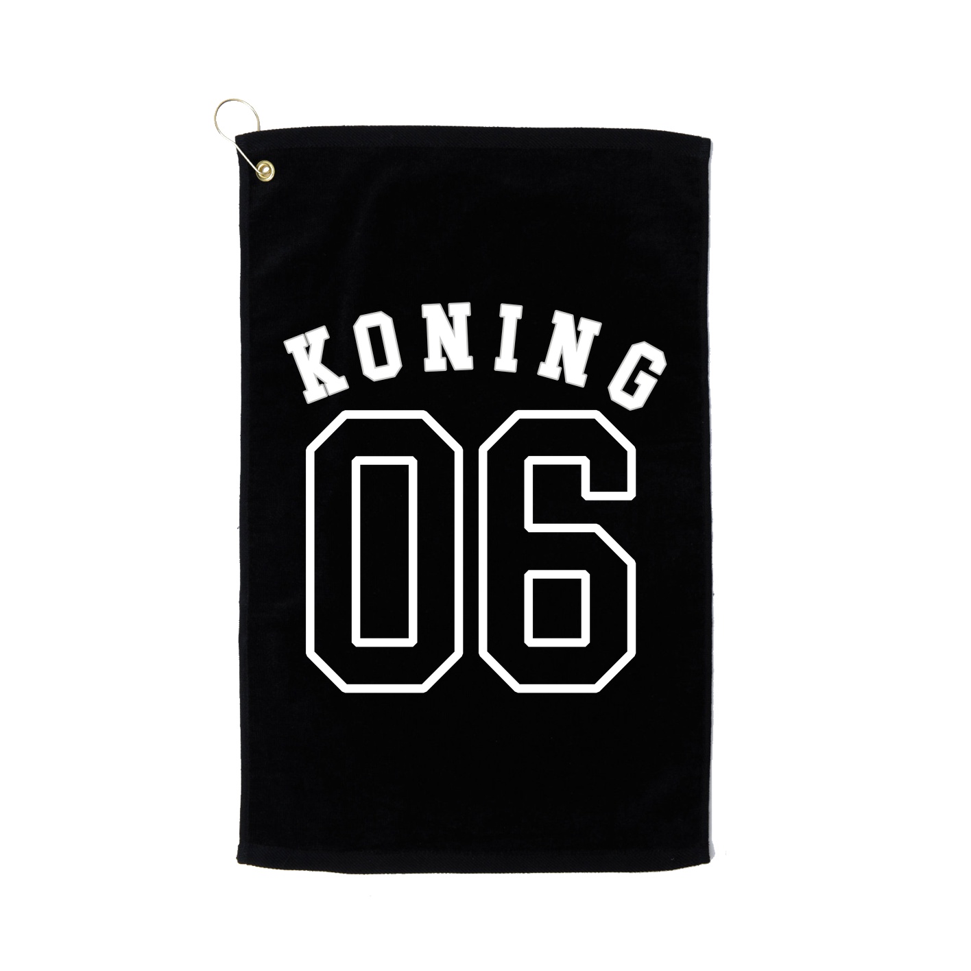 Golf Towel — Shirsey Arch in Black