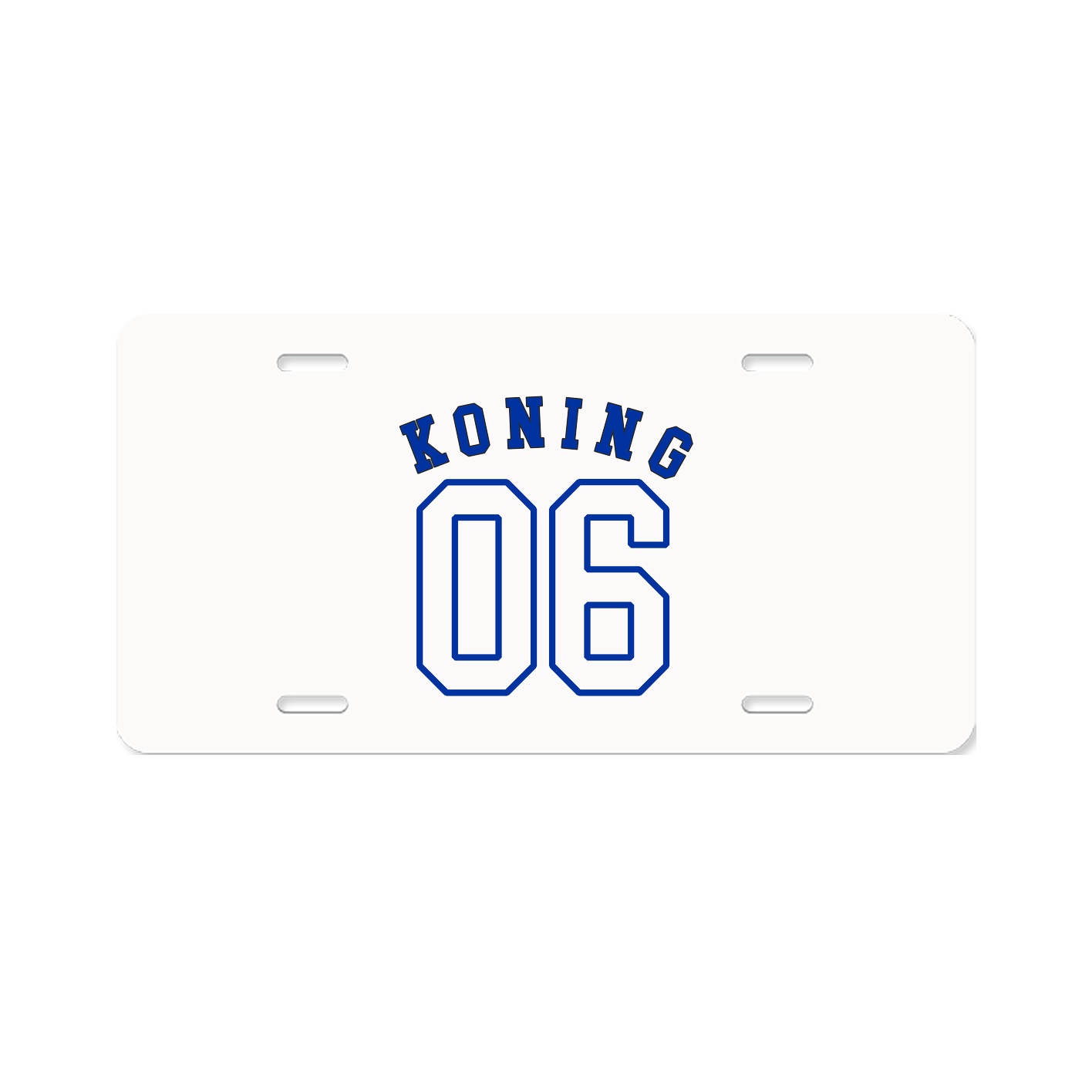 License Plate — Shirsey Arch in Classic