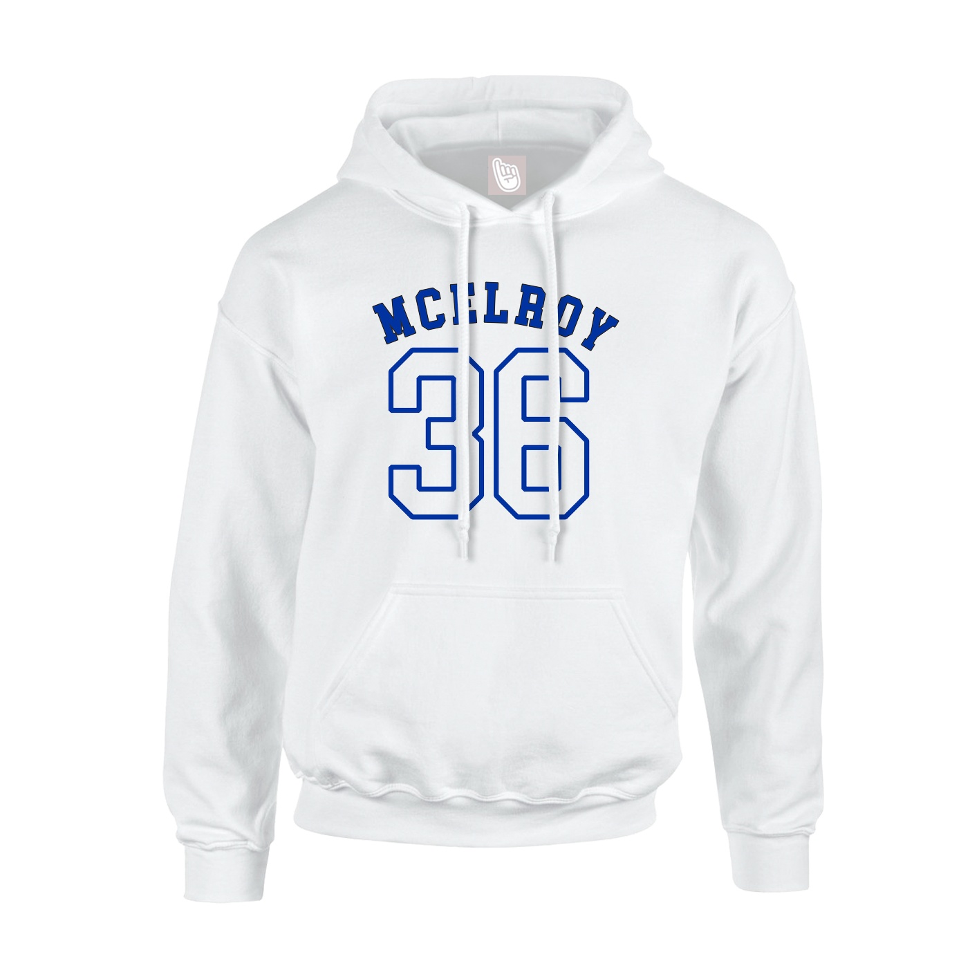 Hoodie — Shirsey Arch in White