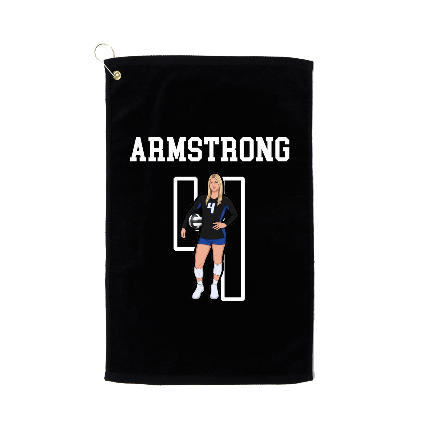 Golf Towel — Shirsey in Black