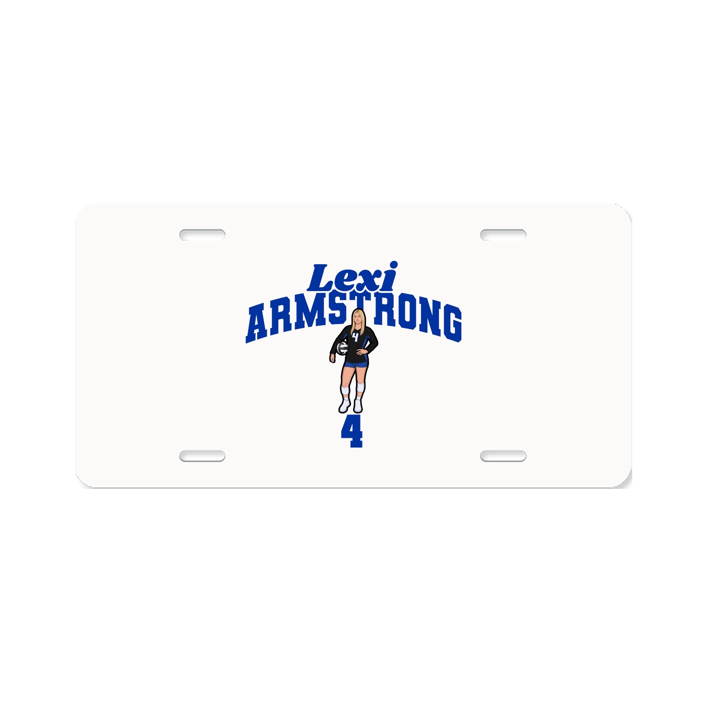 License Plate — Signature Arch in Classic
