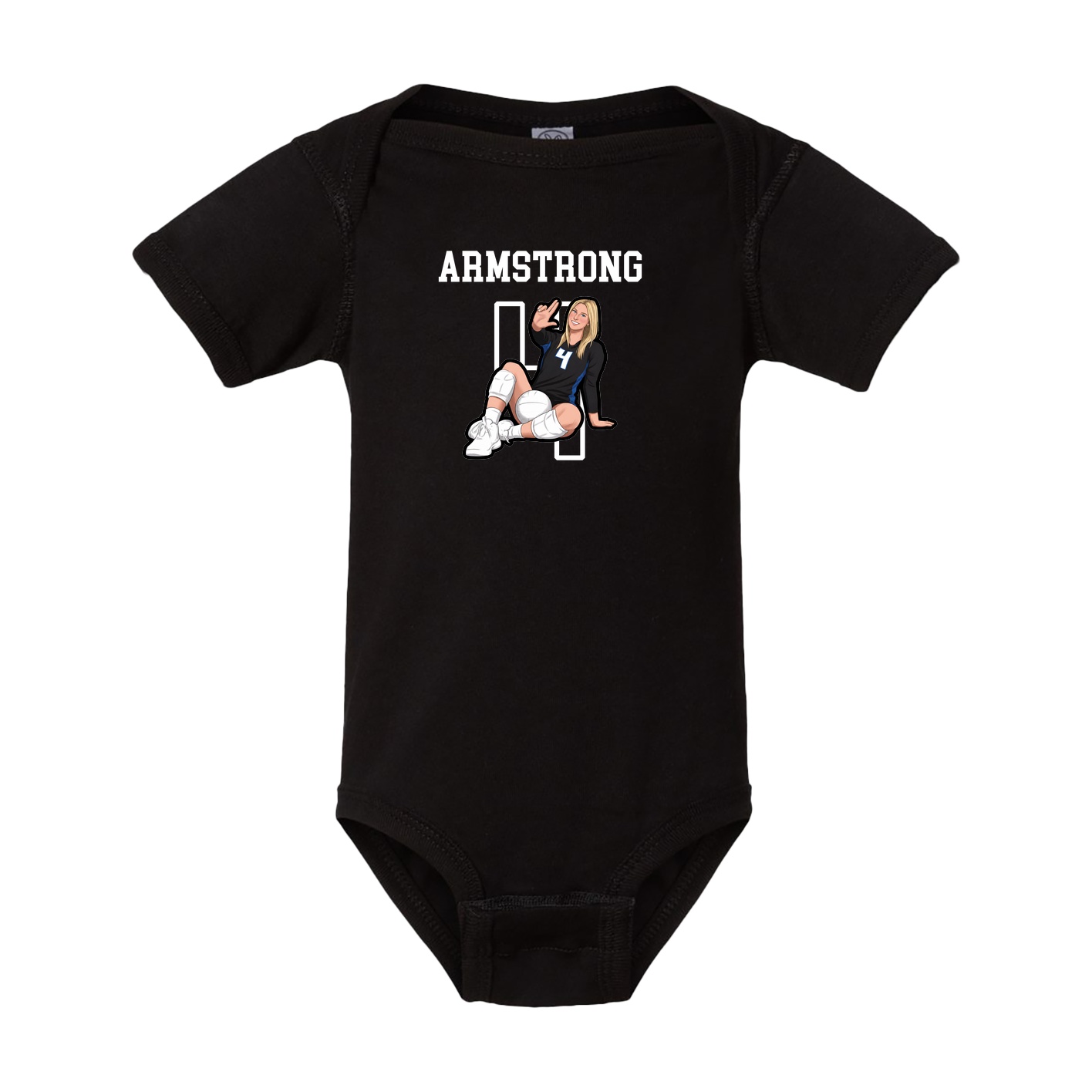 Baby Onesie — Shirsey in Black
