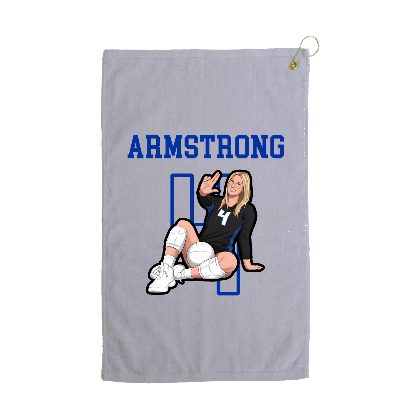 Golf Towel — Shirsey in Grey