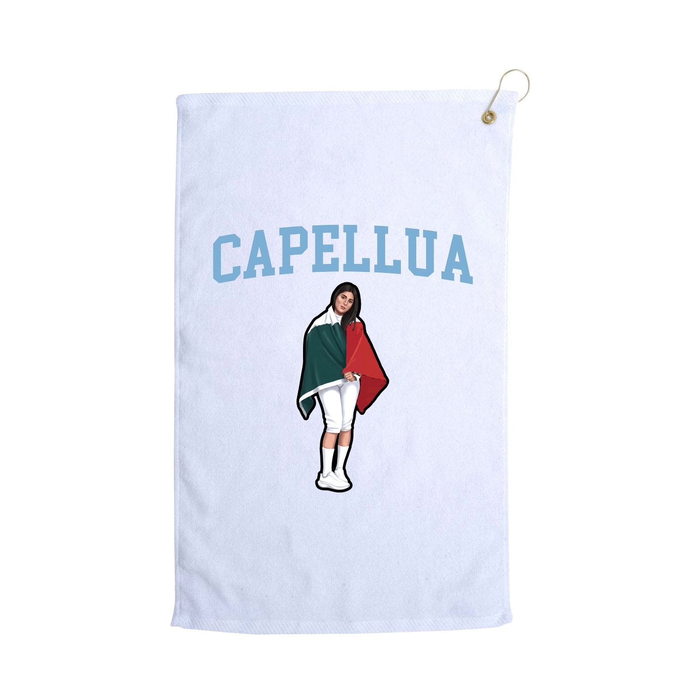 Golf Towel — Shirsey in White