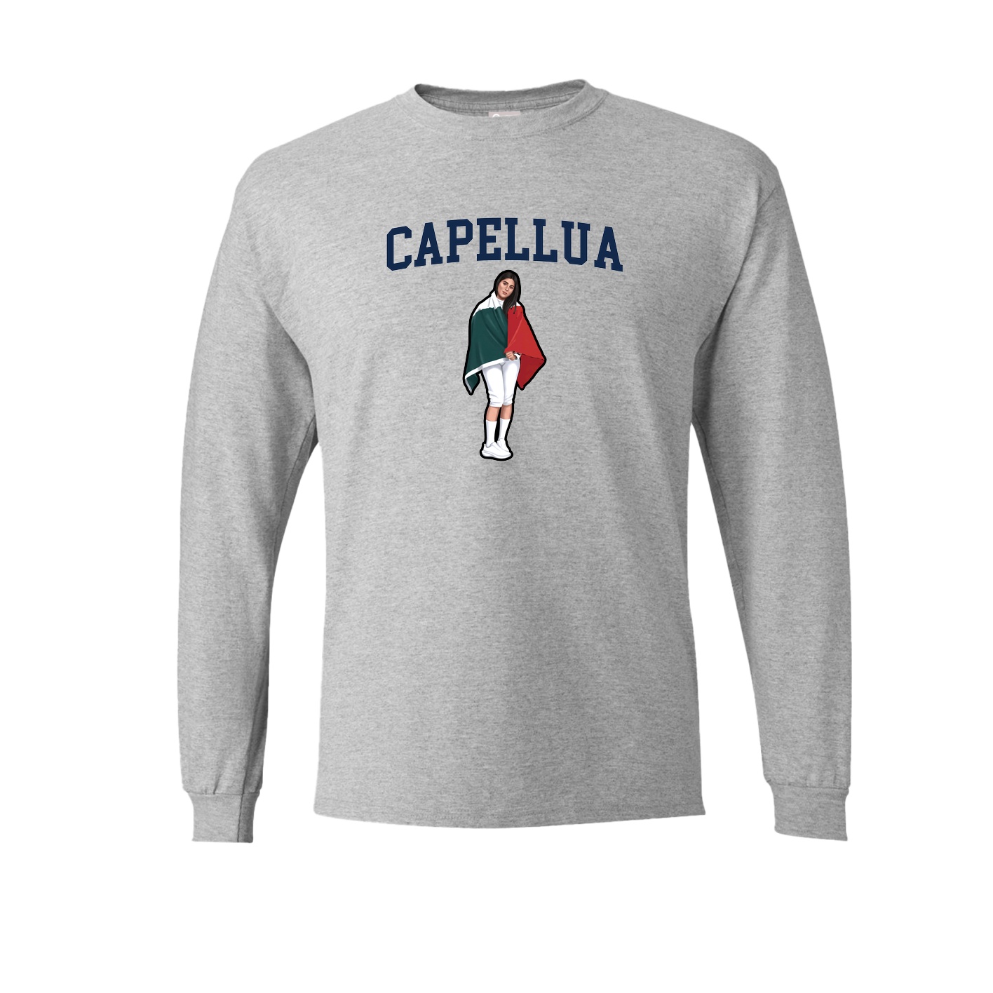 Long Sleeve Tee — Shirsey in Grey