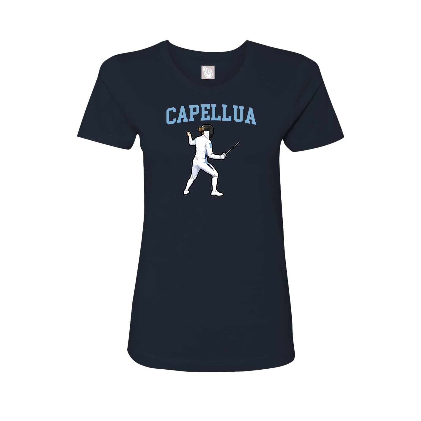Fitted Women's Tee — Shirsey in Navy