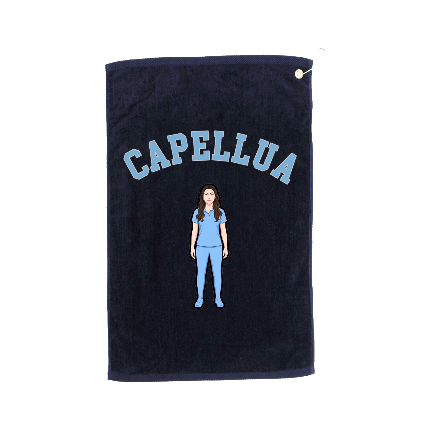 Golf Towel — Shirsey Arch in Navy